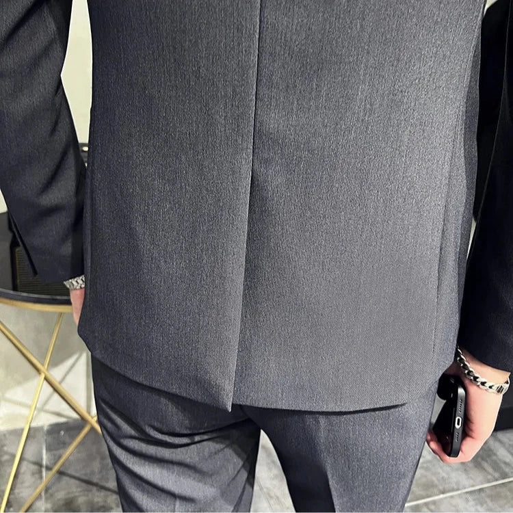 Blazer Masculino Piannaro PN189 em algodão, corte slim fit.
