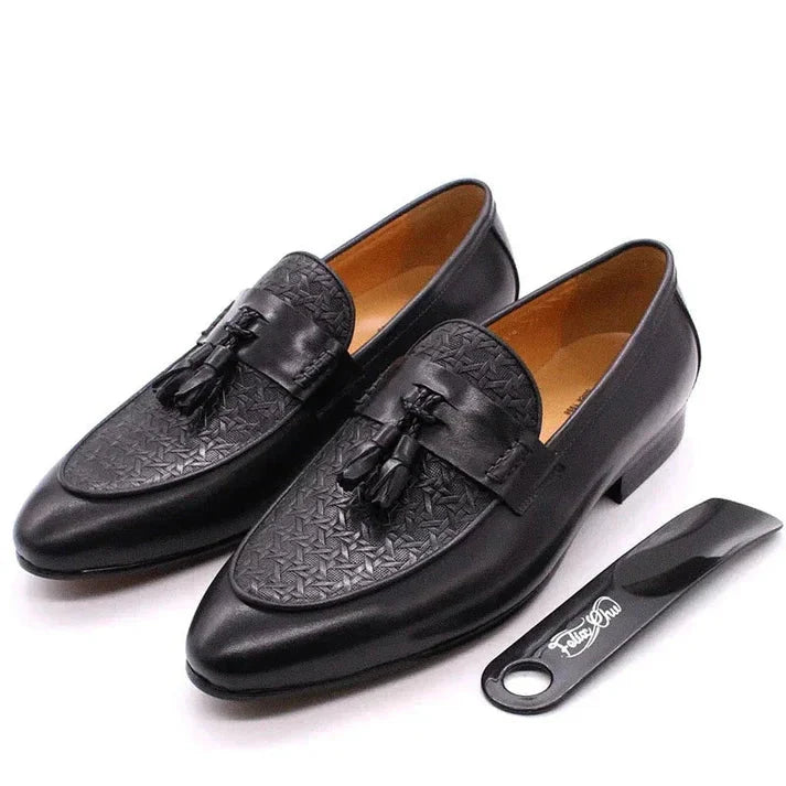 Sapato Mocassim Masculino Piannaro PN334 em couro, estilo sofisticado.