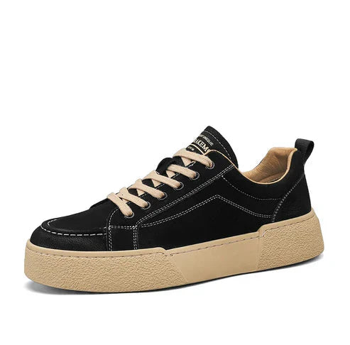 Tênis Masculino Piannaro PN275 em couro, design moderno e sofisticado.