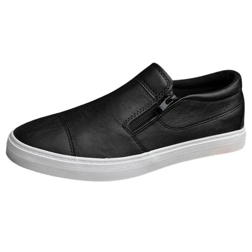 Tênis Masculino Slip On Piannaro PN329 em couro premium com design moderno.
