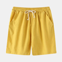 Bermuda de Linho Masculina Piannaro PN011 em linho nobre, ideal para dias quentes.