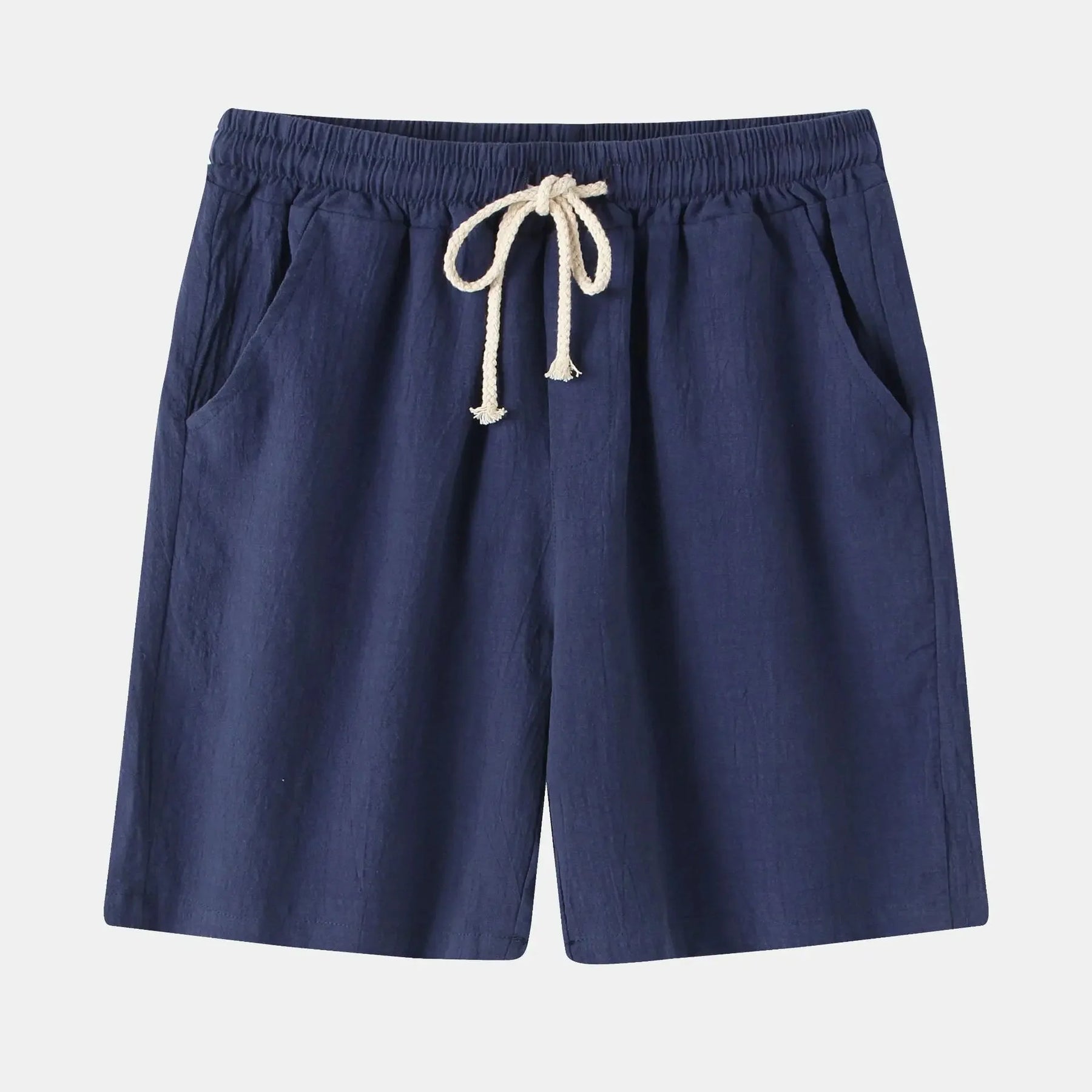 Bermuda de Linho Masculina Piannaro PN011 em linho nobre, ideal para dias quentes.
