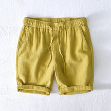 Bermuda Masculina de Linho Piannaro PN017 em linho premium, ideal para dias quentes.