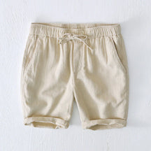 Bermuda Masculina de Linho Piannaro PN017 em linho premium, ideal para dias quentes.