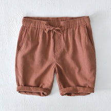 Bermuda Masculina de Linho Piannaro PN017 em linho premium, ideal para dias quentes.