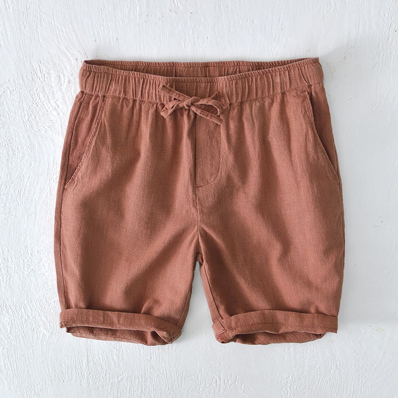 Bermuda Masculina de Linho Piannaro PN017 em linho premium, ideal para dias quentes.