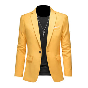 Blazer Masculino Piannaro PN194 em algodão, elegante e sofisticado.
