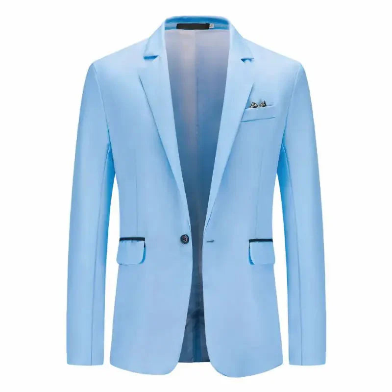 Blazer Masculino em Algodão Piannaro PN193 com corte moderno e detalhes sofisticados.