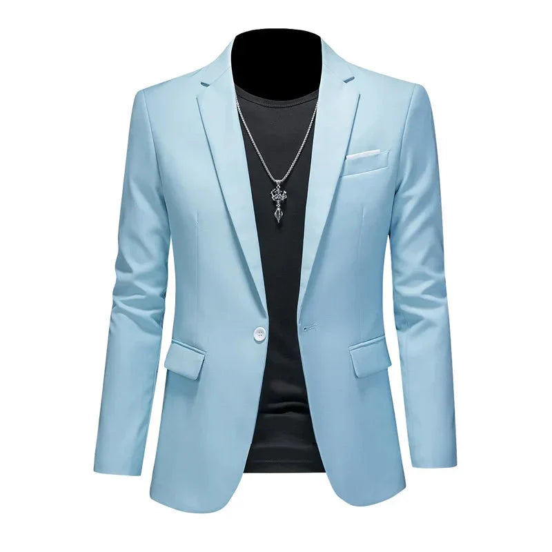 Blazer Masculino Piannaro PN194 em algodão, elegante e sofisticado.