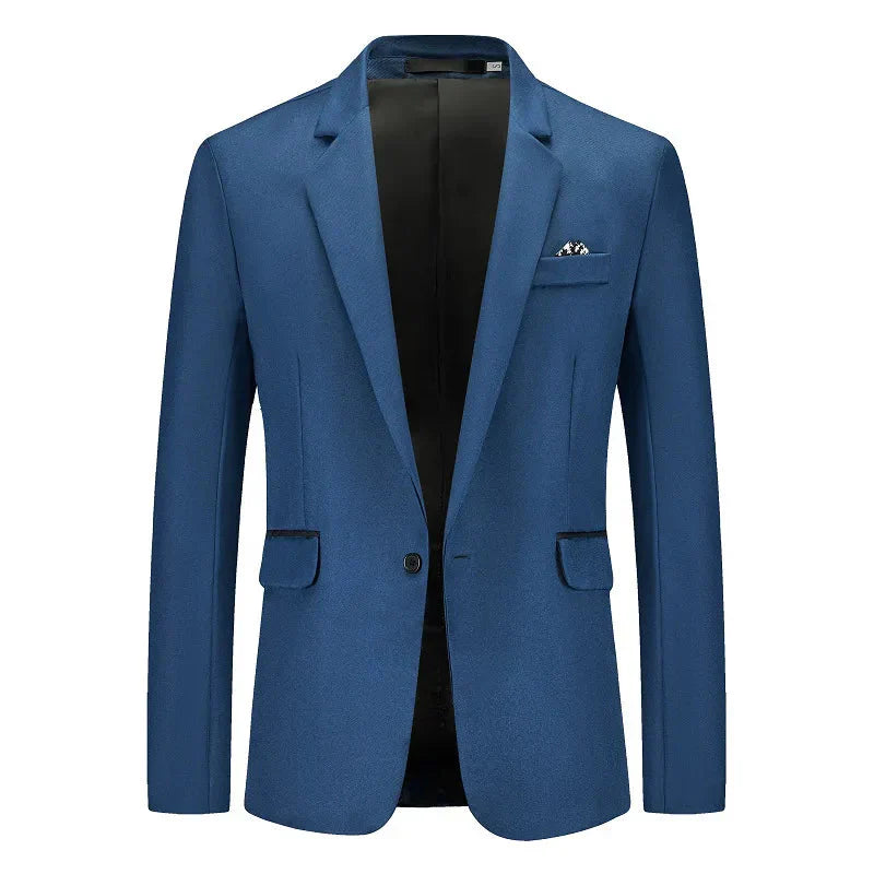 Blazer Masculino em Algodão Piannaro PN193 com corte moderno e detalhes sofisticados.