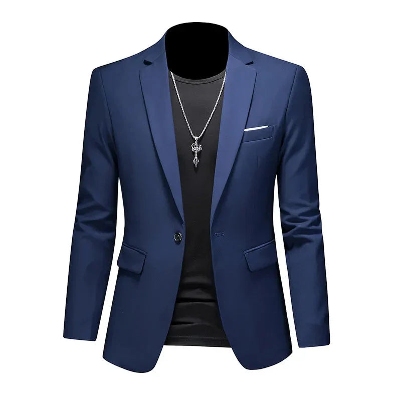 Blazer Masculino Piannaro PN194 em algodão, elegante e sofisticado.