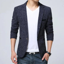 Blazer Masculino Piannaro PN195 em algodão premium com design elegante.