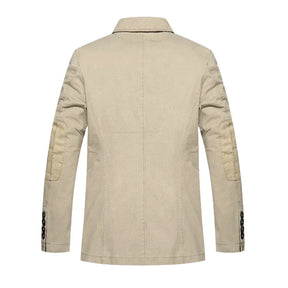 Blazer Masculino em Algodão Piannaro PN032 com corte elegante e acabamento refinado.