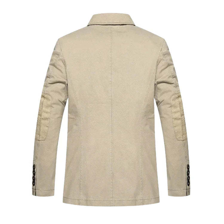 Blazer Masculino em Algodão Piannaro PN032 com corte elegante e acabamento refinado.