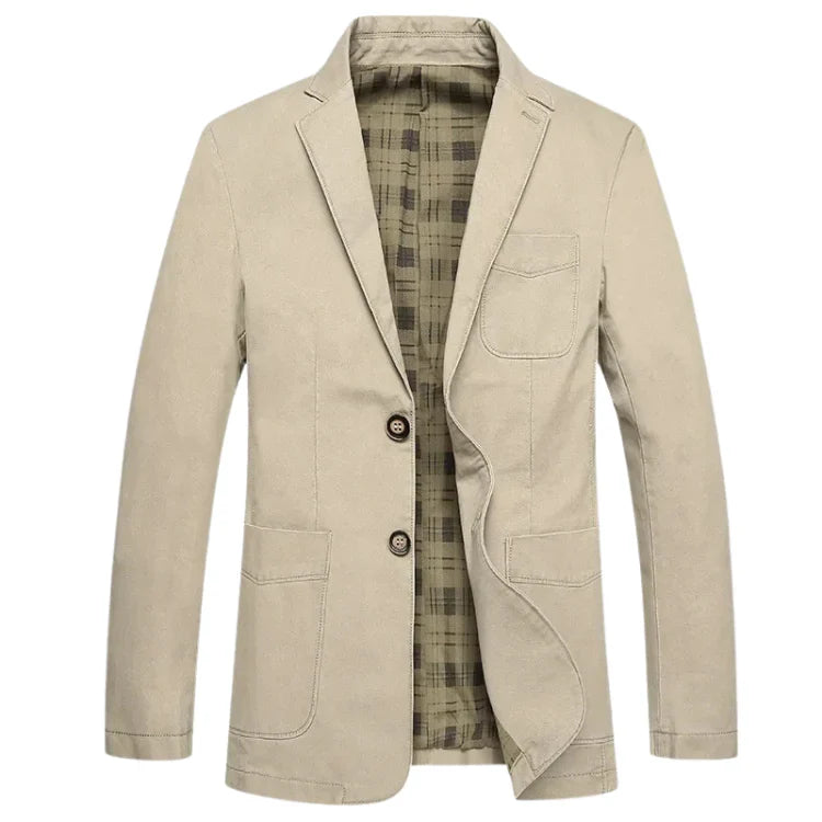 Blazer Masculino em Algodão Piannaro PN032 com corte elegante e acabamento refinado.