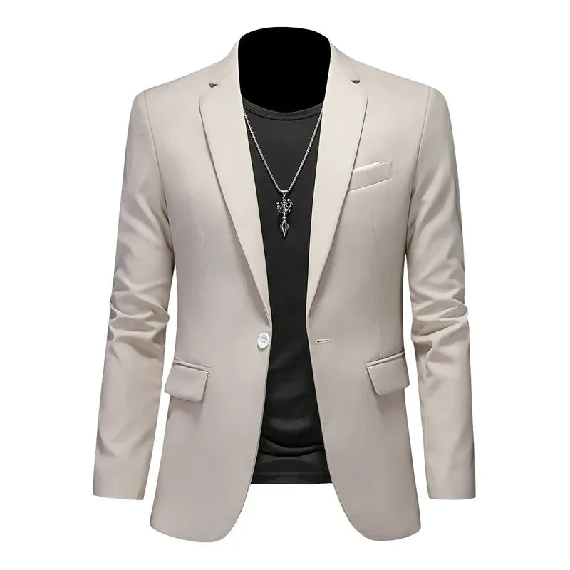 Blazer Masculino Piannaro PN194 em algodão, elegante e sofisticado.