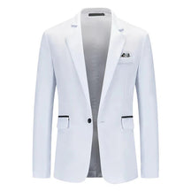 Blazer Masculino em Algodão Piannaro PN193 com corte moderno e detalhes sofisticados.