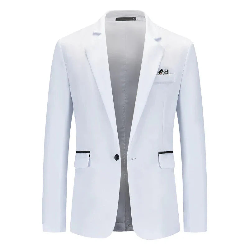 Blazer Masculino em Algodão Piannaro PN193 com corte moderno e detalhes sofisticados.