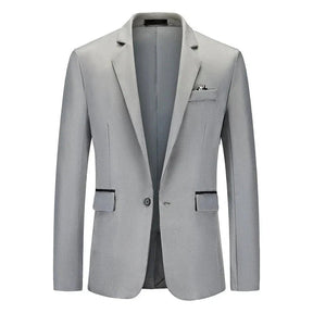 Blazer Masculino em Algodão Piannaro PN193 com corte moderno e detalhes sofisticados.