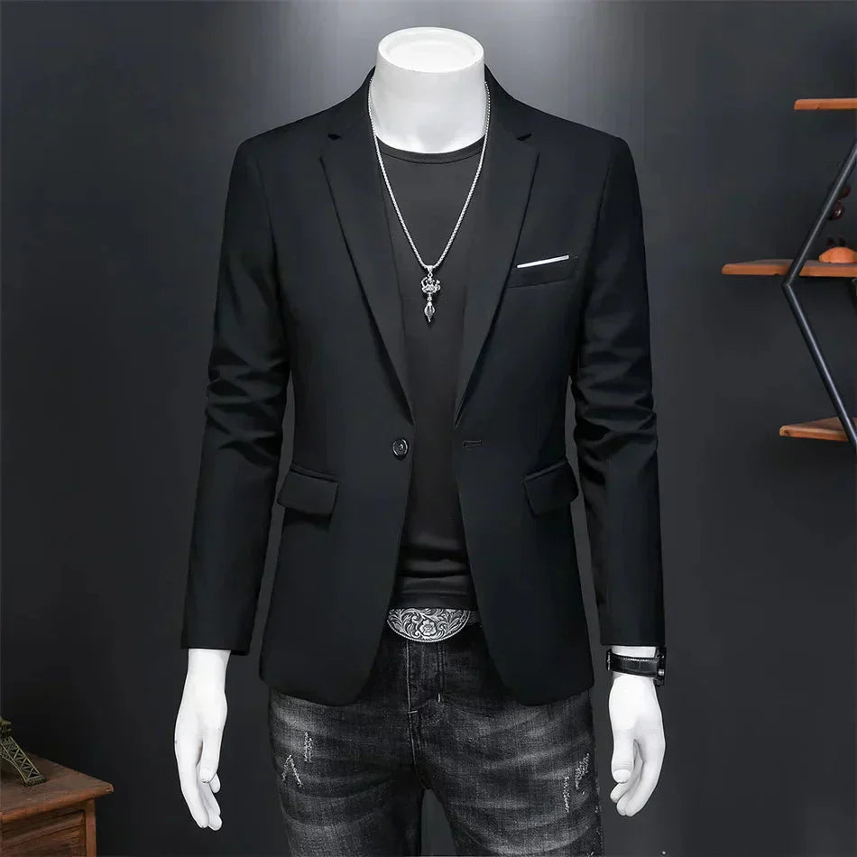 Blazer Masculino Piannaro PN194 em algodão, elegante e sofisticado.