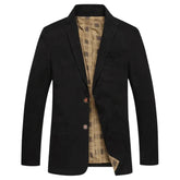 Blazer Masculino em Algodão Piannaro PN032 com corte elegante e acabamento refinado.