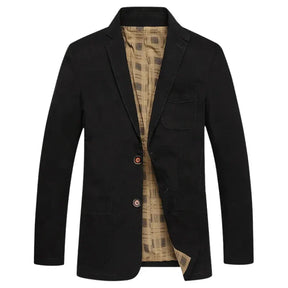 Blazer Masculino em Algodão Piannaro PN032 com corte elegante e acabamento refinado.