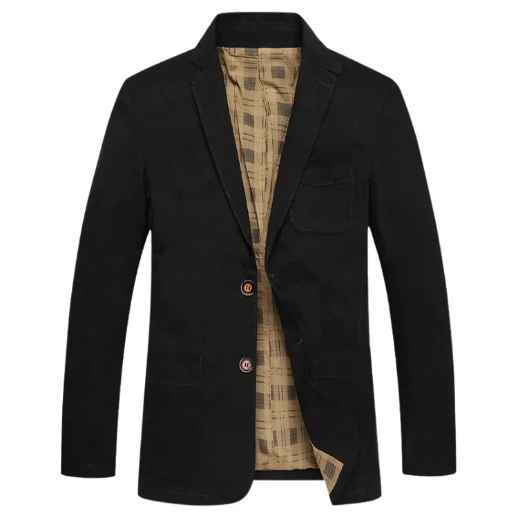 Blazer Masculino em Algodão Piannaro PN032 com corte elegante e acabamento refinado.