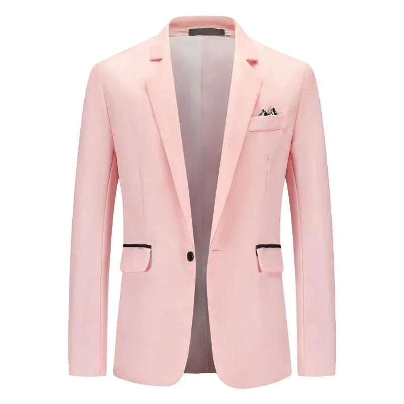 Blazer Masculino em Algodão Piannaro PN193 com corte moderno e detalhes sofisticados.