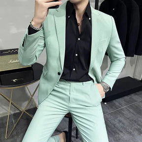 Blazer Masculino Piannaro PN189 em algodão, corte slim fit.