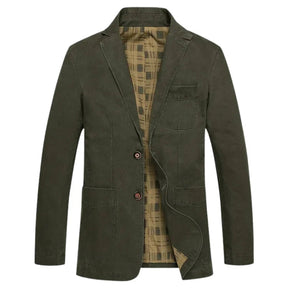Blazer Masculino em Algodão Piannaro PN032 com corte elegante e acabamento refinado.