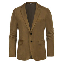 Blazer Masculino Piannaro PN029 em camurça premium, elegante e sofisticado.