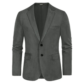 Blazer Masculino Piannaro PN029 em camurça premium, elegante e sofisticado.