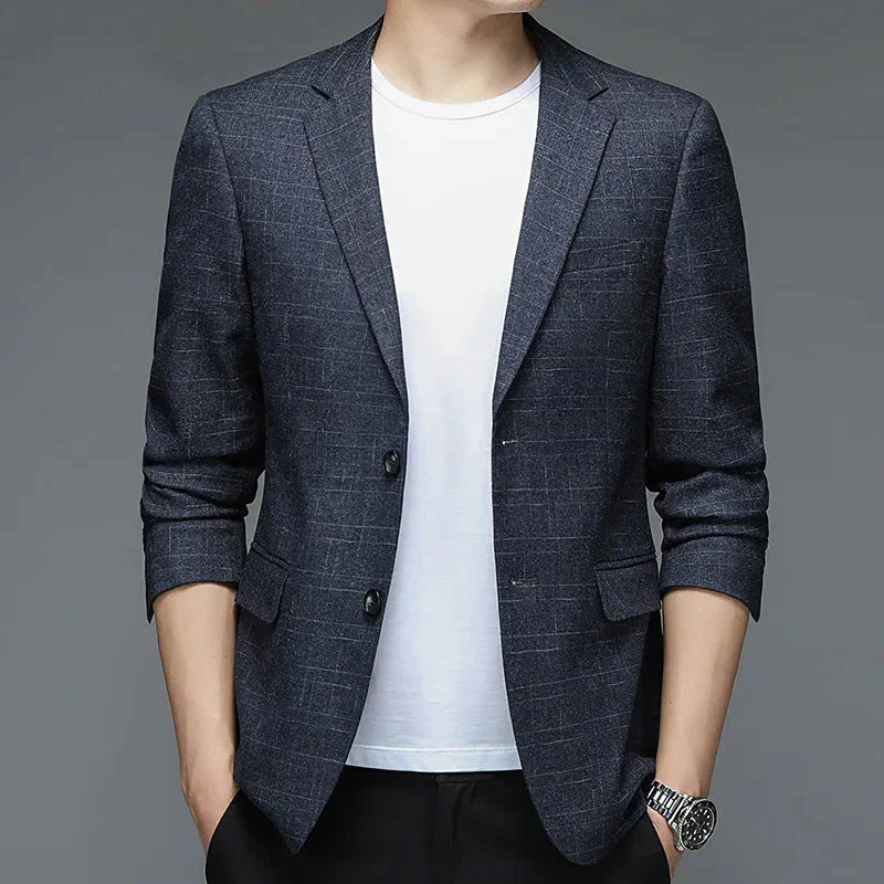 Blazer Masculino Piannaro PN191 em tecido premium com corte clássico.