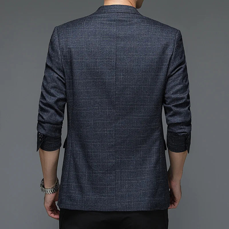 Blazer Masculino Piannaro PN191 em tecido premium com corte clássico.