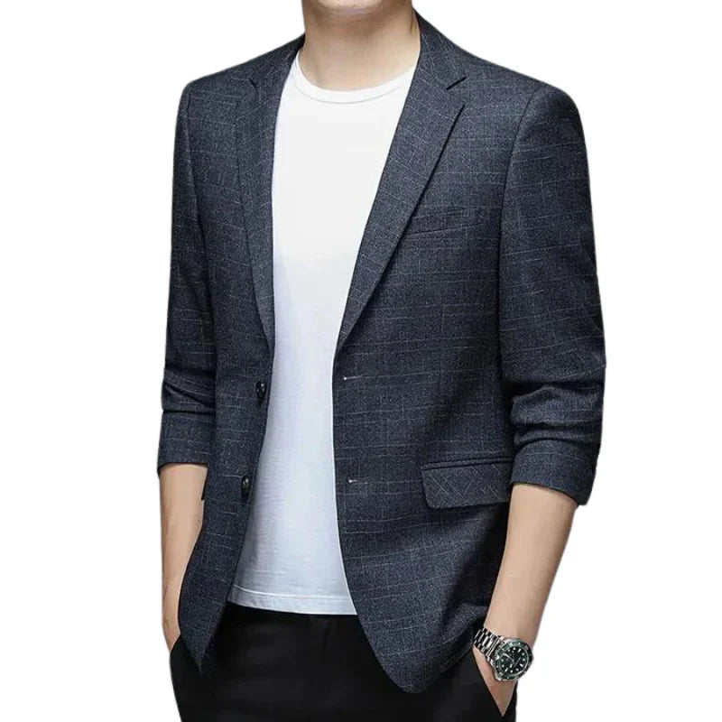 Blazer Masculino Piannaro PN191 em tecido premium com corte clássico.
