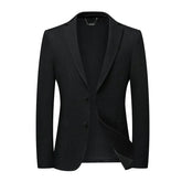 Blazer Masculino Piannaro PN028 com design moderno e tecido elástico.