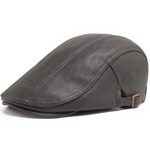 Boina Masculina Inglesa de Couro Piannaro PN375 em couro premium.