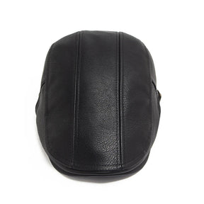 Boina Masculina Inglesa de Couro Piannaro PN375 em couro premium.