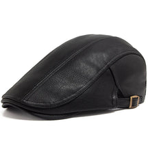Boina Masculina Inglesa de Couro Piannaro PN375 em couro premium.