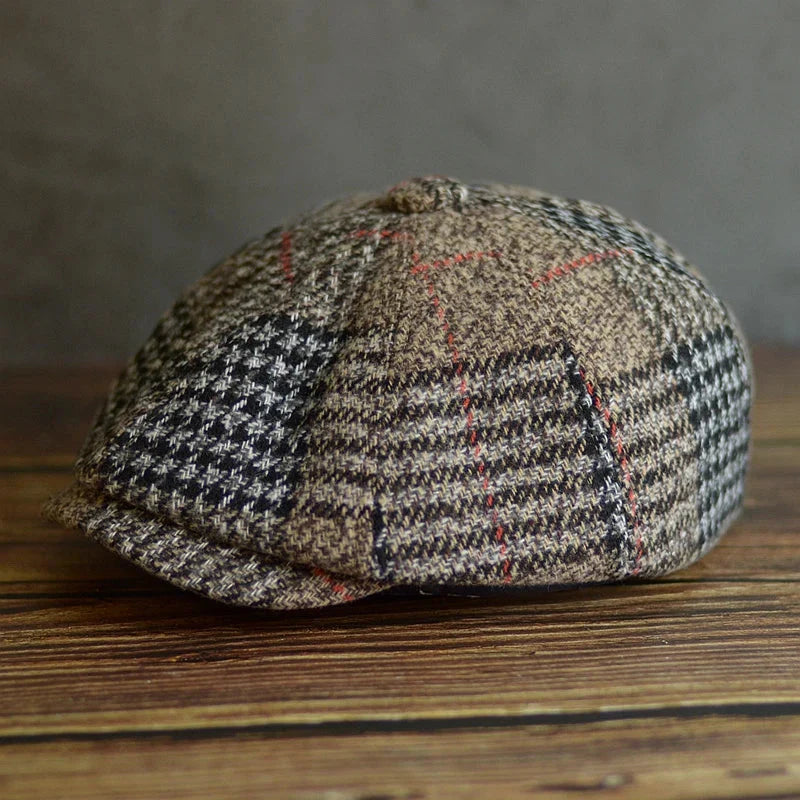 Boina Masculina Inglesa de Lã Piannaro PN370 em estilo clássico e elegante