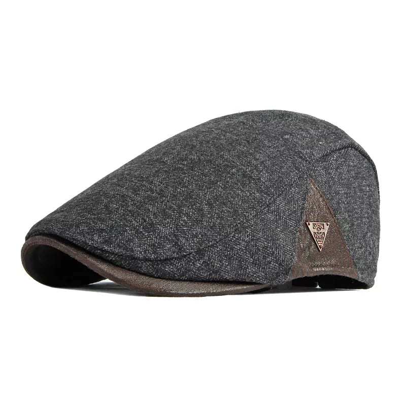 Boina Masculina Inglesa de Lã Piannaro PN369 em cores clássicas.