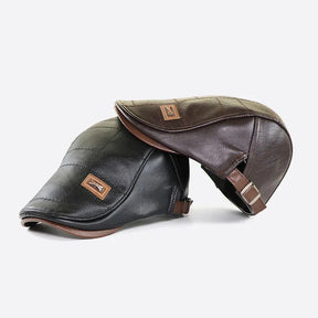 Boina Masculina Italiana de Couro Piannaro PN374 em couro premium