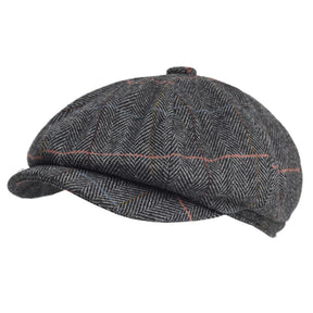 Boina Masculina Italiana de Lã Piannaro PN371 em cores clássicas.