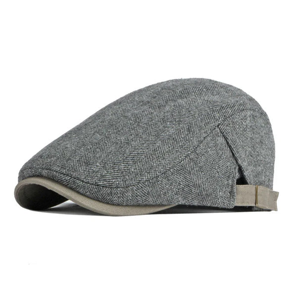 Boina Masculina Italiana em Lã Piannaro PN034 em design clássico e elegante.