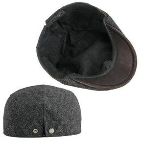 Boina Masculina Inglesa de Lã Piannaro PN369 em cores clássicas.