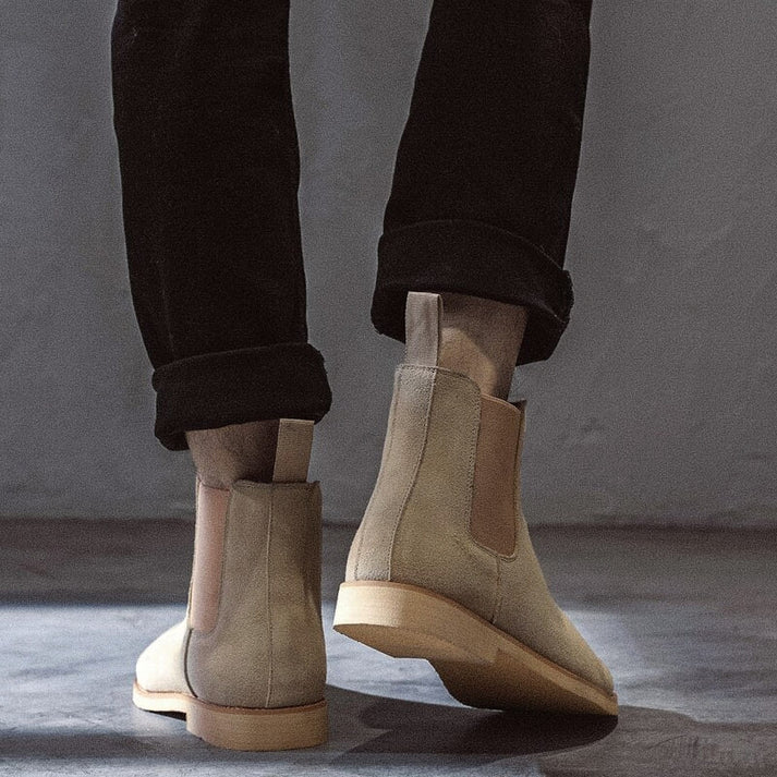 Bota Chelsea em Couro Masculina Piannaro PN242 com design sofisticado