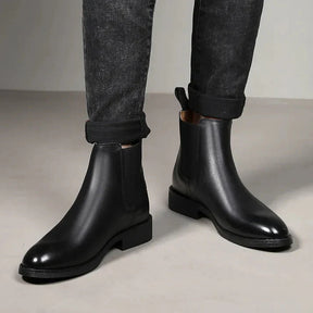 Bota Chelsea em couro masculina Piannaro PN279 com design clássico e elegante.