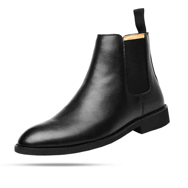 Bota Chelsea em couro masculina Piannaro PN279 com design clássico e elegante.