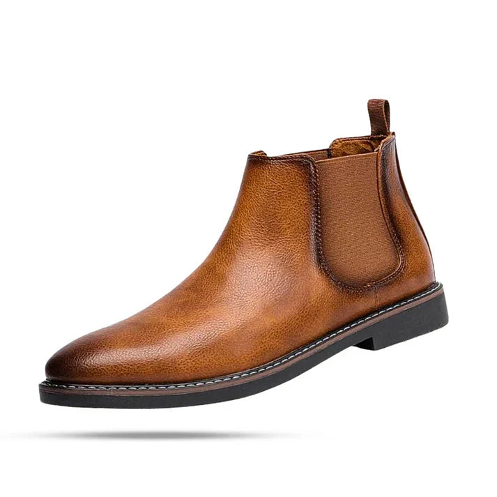 Bota Chelsea Masculina em Couro Piannaro PN284 em couro de alta qualidade.