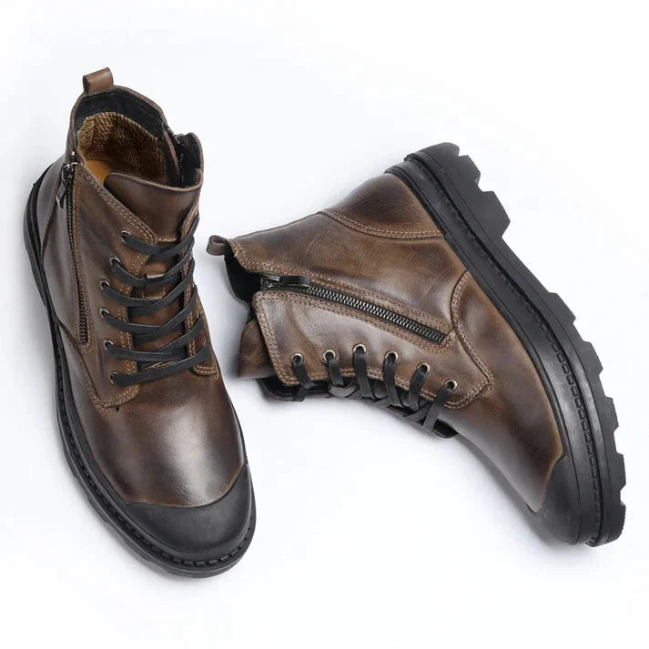 Bota Coturno em Couro Masculino Piannaro PN295 com design robusto e moderno.